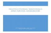 Instructional Materials and Media Handbook