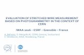 EVALUATION OF STRETCHED WIRE MEASUREMENT BASED ON ...