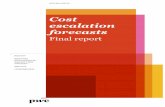 Cost escalation forecasts - QCA - home page