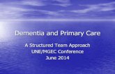 Dementia and Primary Care - UNE