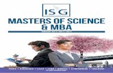 Masters of Science MBA ) MASTERS OF SCIENCE