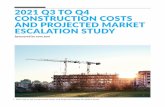 2021 Q3 TO Q4 CONSTRUCTION COSTS AND PROJECTED …