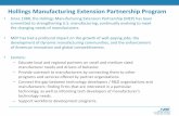 Hollings Manufacturing Extension Partnership Program