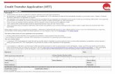 Credit Transfer Application (VET) - Online & On-Campus