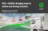 NDS + ADASIS: Bringing maps to vehicle and driving functions