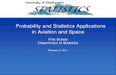 Probability and Statistics Applications in Aviation and Space