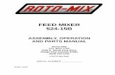 FEED MIXER 524-15B - Roto-Mix