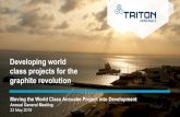 Developing world class projects for the graphite revolution