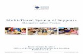 Multi-Tiered System of Supports Documentation Packet
