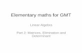 Elementary maths for GMT - French National Centre for ...