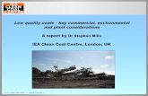 Low quality coals key commercial ... - IEA Clean Coal Centre