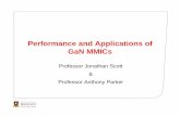 Performance and Applications of GaN MMICs