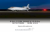 FALCON 900EX EASy N707WB S/N 233