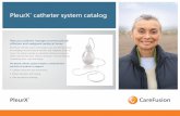 PleurX catheter system catalog - Medline Industries