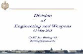 Division of Engineering and Weapons - US Naval Academy ...