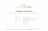 PowerGuard Commercial Range User Manual - PowerOptimal