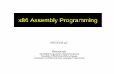 x86 Assembly Programming - MWFTR