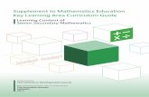 Supplement to Mathematics Education Key Learning Area ...