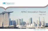 APAC Innovation Report - Capgemini