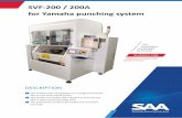 SVF 200 / 200A for Yamaha punching system