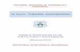 M.TECH - THERMAL ENGINEERING
