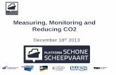 Measuring, Monitoring and Reducing CO2