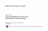 Merrill Ford The Evolution of Uranium Extraction Technology