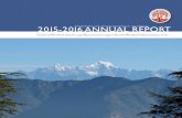 Annual Report 2015 - 2016 - Friends" of Woodstock School