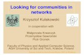 Looking for communities in networks