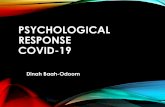 PSYCHOLOGICAL RESPONSE COVID-19
