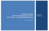 College affordability study commission