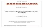 LAB MANUAL MICROPROCESSOR AND INTERFACING (EC-515-F) …