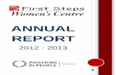 ANNUAL REPORT - First Steps Womens Centre