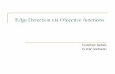 Edge Detection via Objective functions