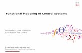 Functional Modeling of Control systems