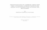 INVESTIGATION OF CARBON FIBER AND FREE-STANDING CARBON ...