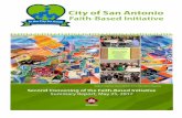 City of San Antonio Faith-Based Initiative