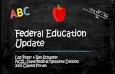 Federal Education Update - ncsl.org
