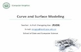 Curve and Surface Modeling - GitHub Pages