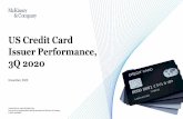 US Credit Card Issuer Performance, 3Q 2020