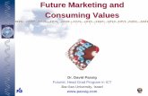 Future marketing and consuming Values
