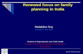Renewed focus on family planning in India