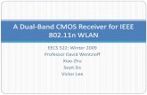 A Dual-Band CMOS Receiver for IEEE 802.11n WLAN