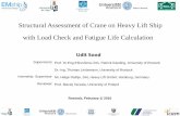 with Load Check and Fatigue Life Calculation ... - EMSHIP