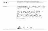 GAO-12-875, General Aviation Security: Weaknesses Exist in ...