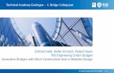 Technical Academy Esslingen - 4. Bridge Colloquium