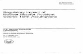 Regulatory Impact of Nuclear Reactor Accident Source Term ...
