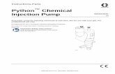 Python Chemical Injection Pump - Graco