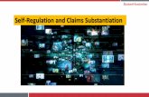 Self-Regulation and Claims Substantiation