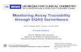 Monitoring Assay Traceability through EQAS Surveillance